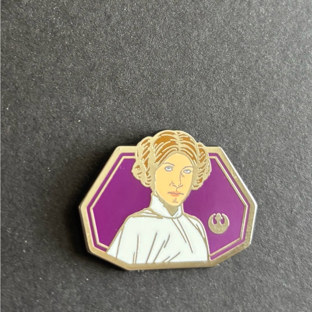 Princess Leia Hidden Mickey Mystery Enamel Pin- Disney